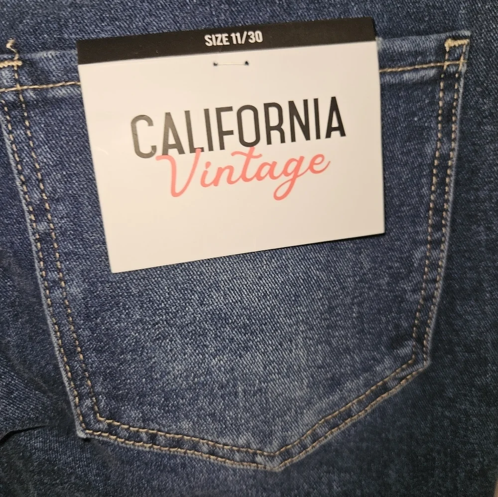 California Vintage Skinny Jeans Size 11/30 - Picture 5 of 8